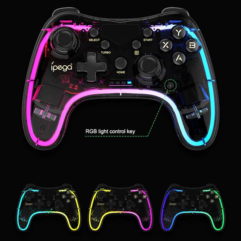 IPEGA PG-9228 RGB Wireless Game Joypad Controller Gamepad for Nintendo Switch iOS Android Smart TV IPEGA PG-9228 RGB Wireless Game Joypad Controller Gamepad for Nintendo Switch iOS Android Smart TV